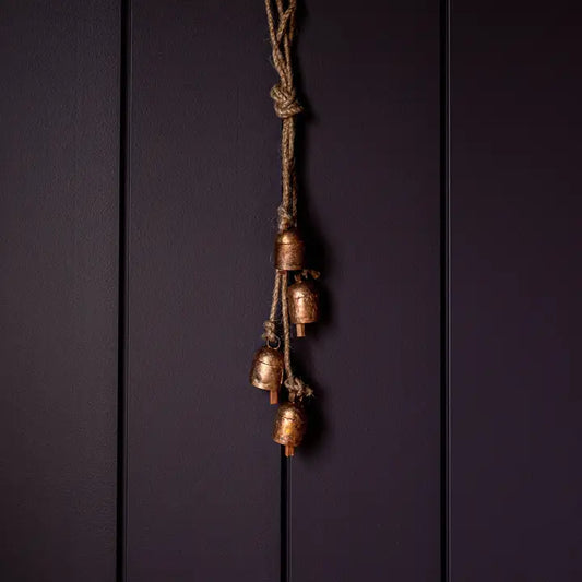 Hanging Vintage Bell Clusters Christmas Decor