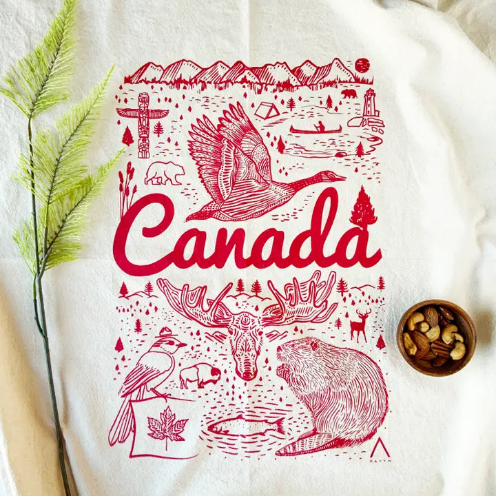 Tea Towel - Canada (HAYVN)