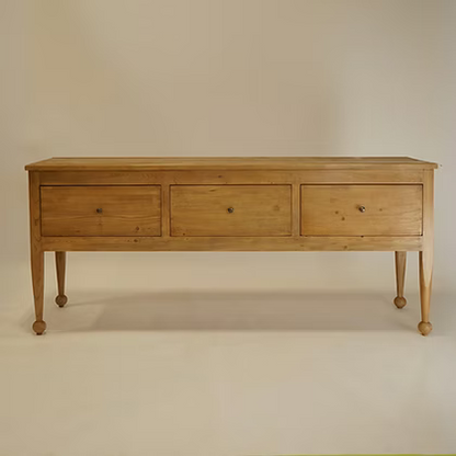 Margot Three Drawer Reclaimed Wood Console