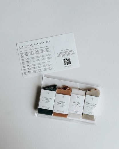 Mini Soap Sampler Set - 4Pc