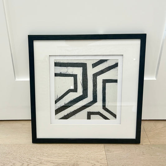 HIEROGLYPH III FRAMED PRINT
