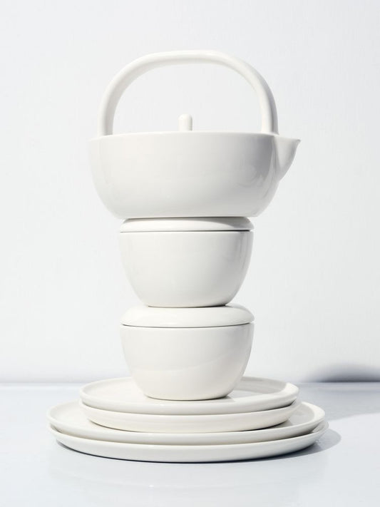 Small Tea Pot White