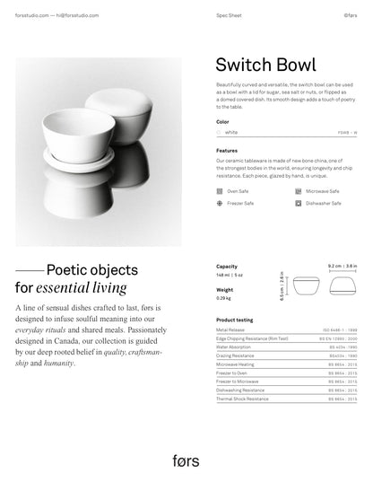Switch Bowl White