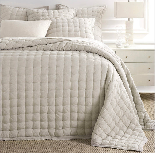 Lush Linen Natural Puff Queen/Full