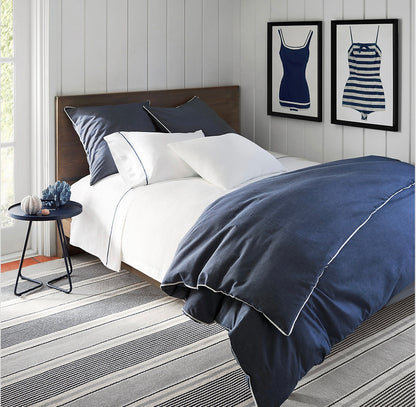 Bubble White Matelassé Sham Euro