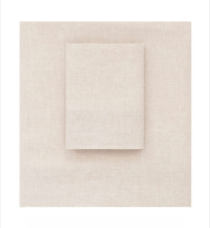 Lush Linen Natural Sheet Set Queen
