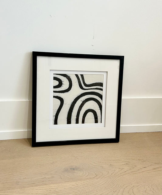 HIEROGLYPH X FRAMED PRINT