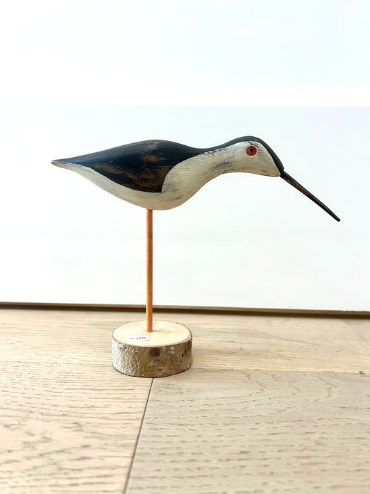 HAND CARVED & HAND PAINTED FOLK ART BIRD #9