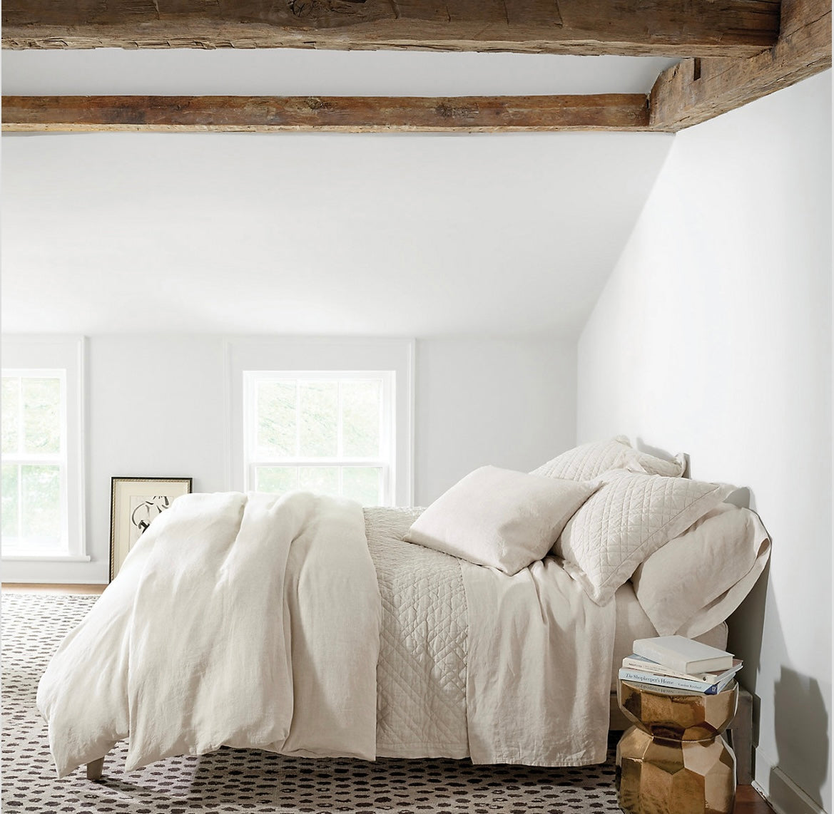 Lush Linen Natural Sheet Set Queen