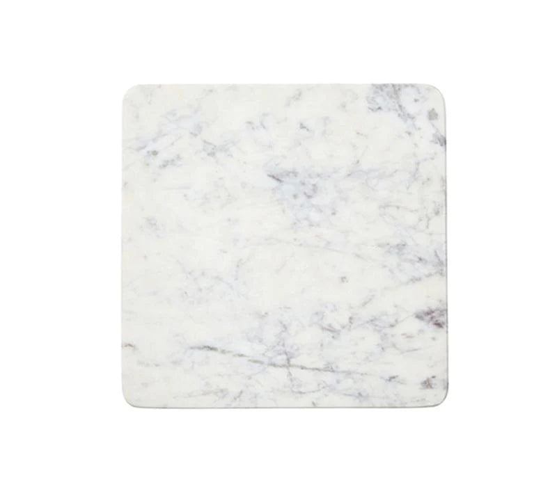 Caravan Marble Square Trivet White