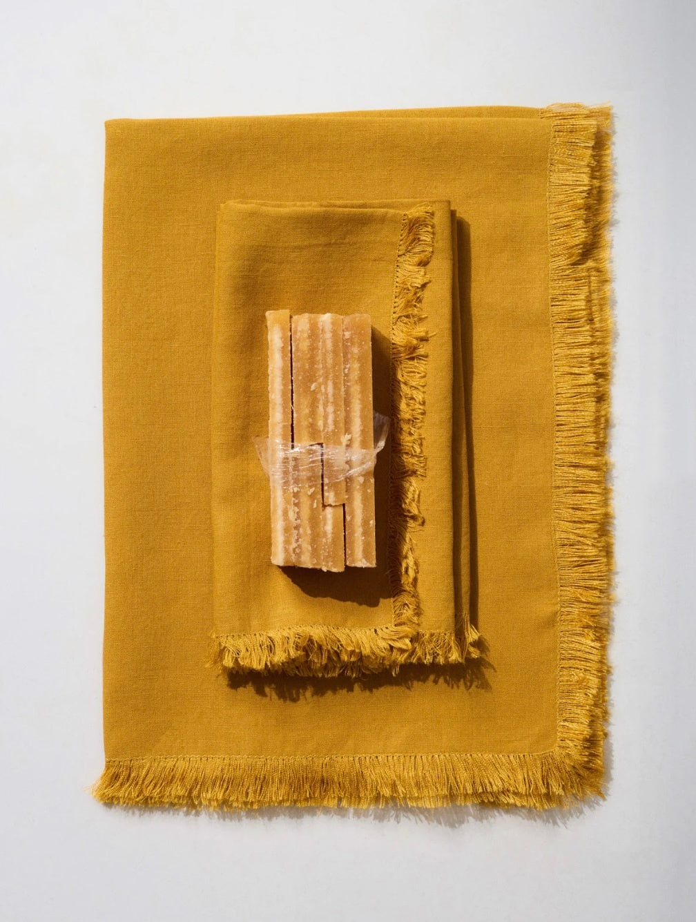 Runner and Napkin Set Ochre