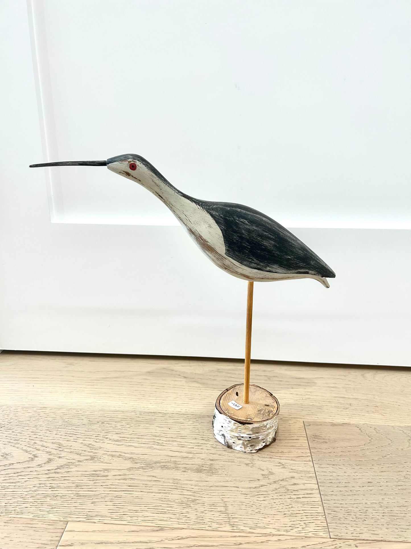 HAND CARVED & HAND PAINTED FOLK ART BIRD #1