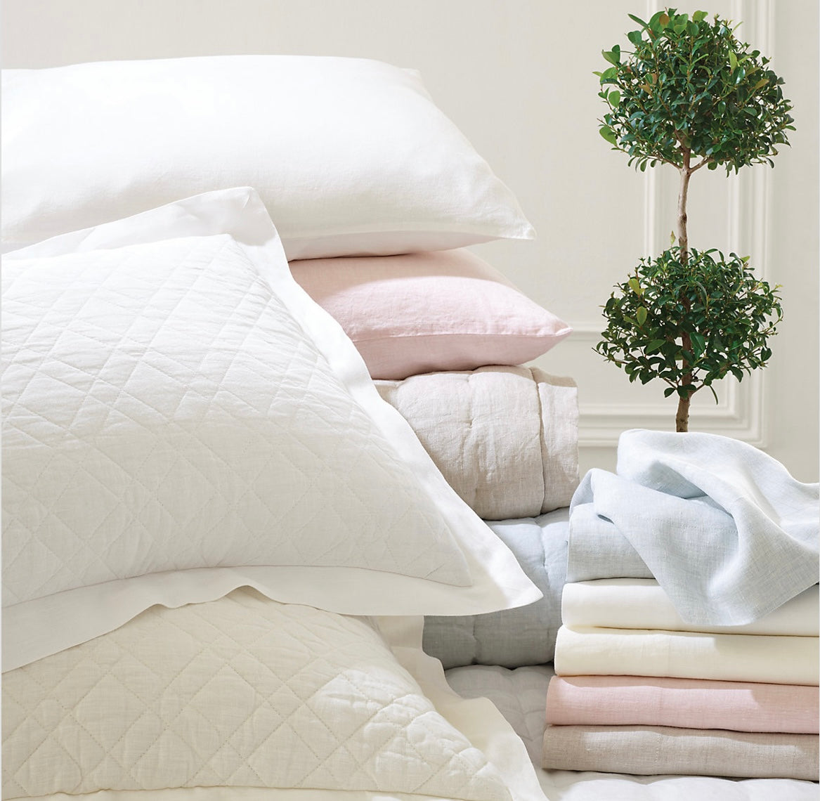 Lush Linen Natural Sheet Set Queen