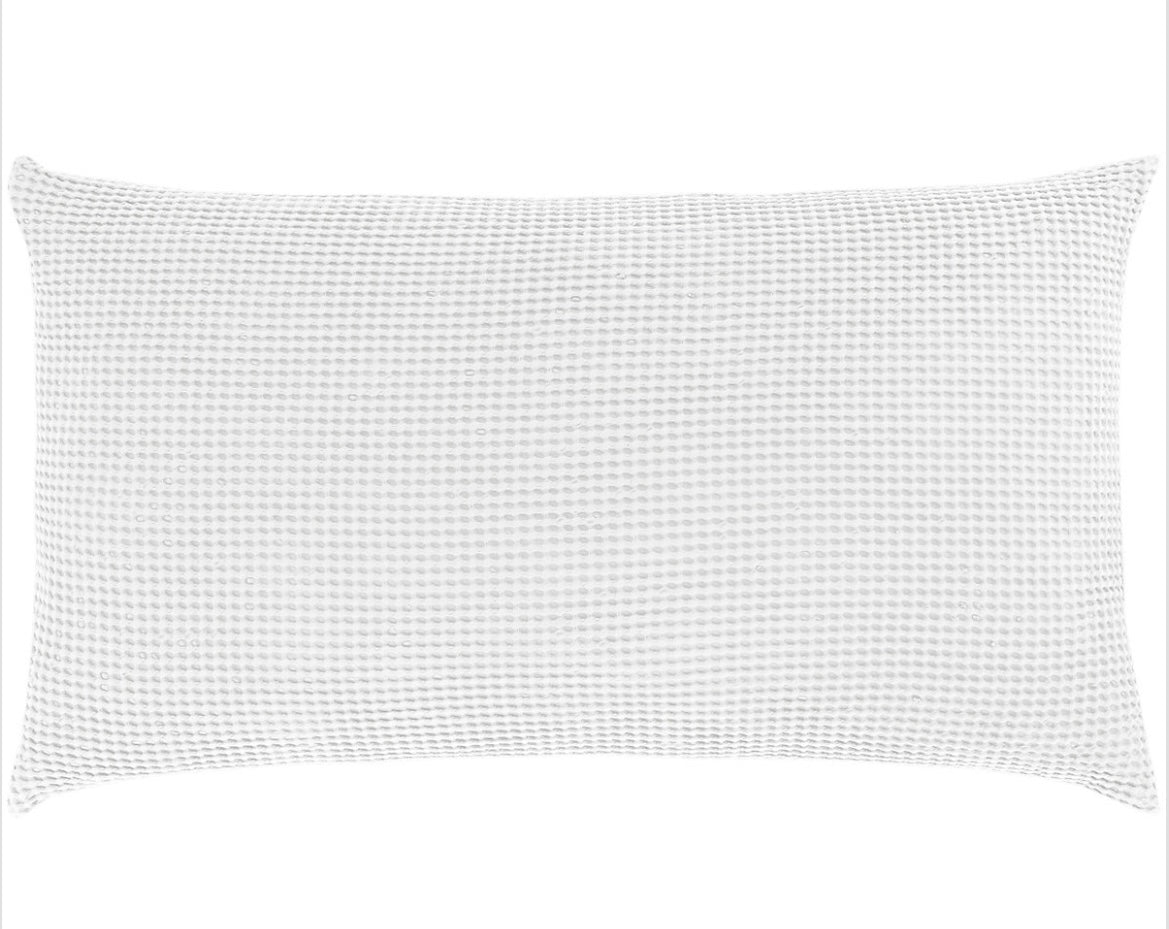 Bubble White Matelassé Sham Standard