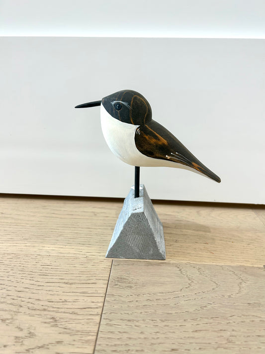 HAND CARVED & HAND PAINTED FOLK ART BIRD #4