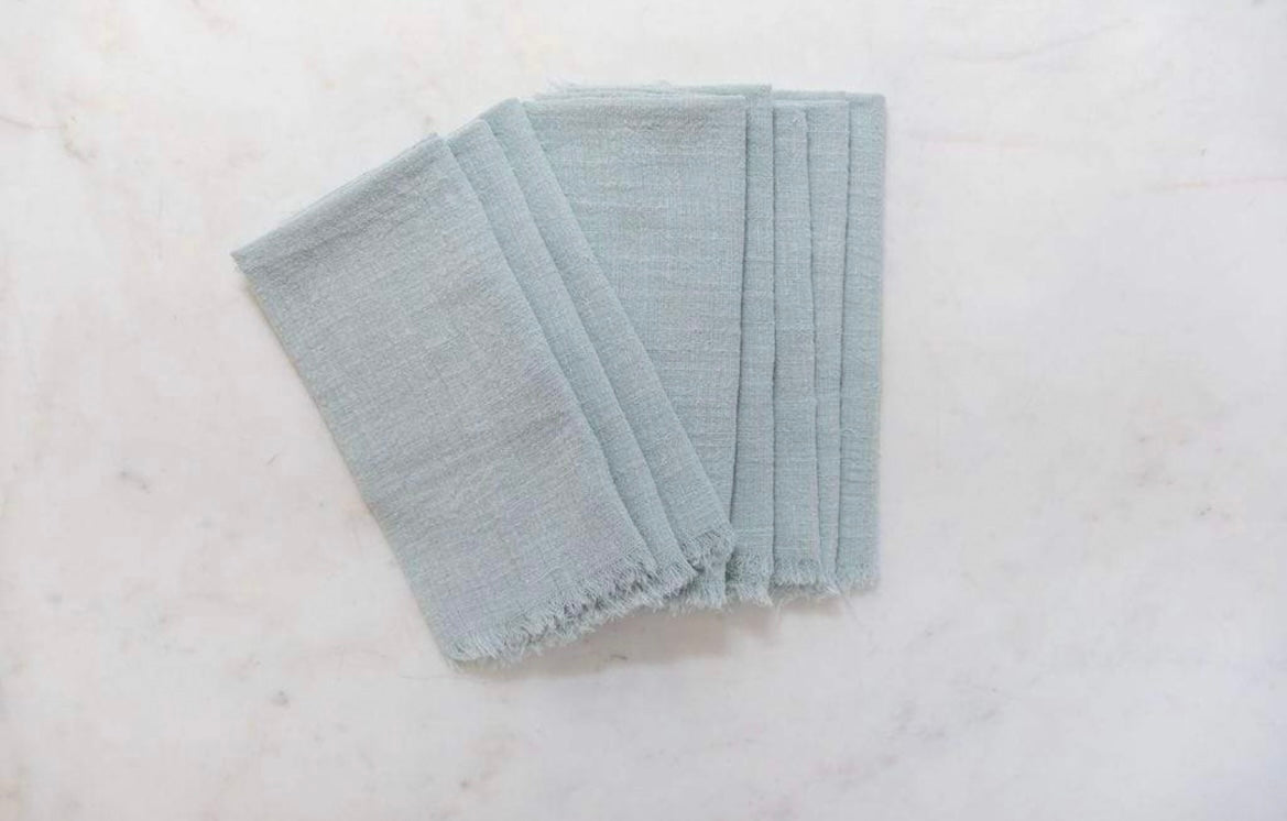 MAISON DINNER NAPKINS SAGE GREEN (SET OF 2)