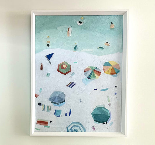 BEACH VISTA II FRAMED PRINT