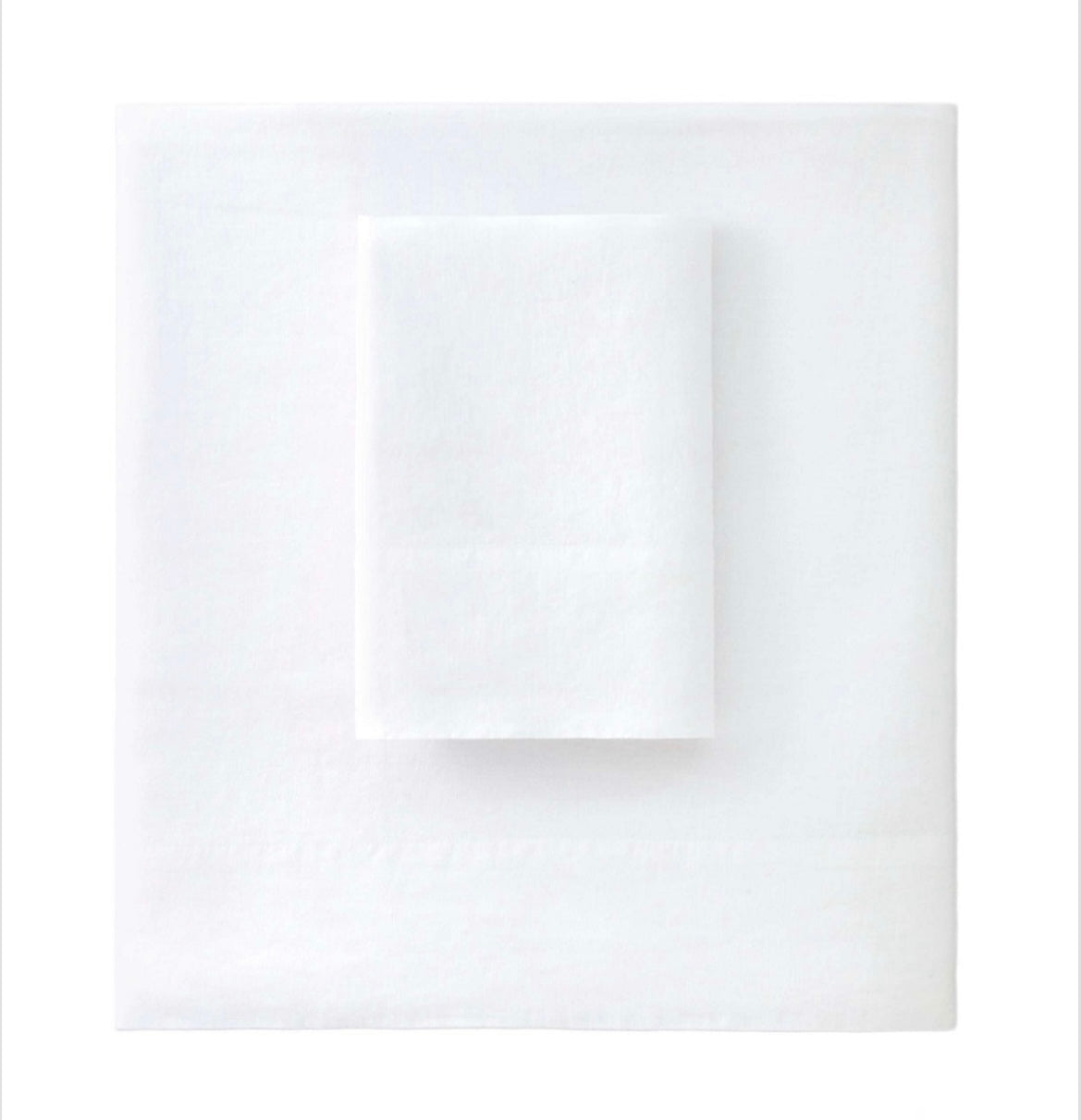 Lush Linen White Sheet Set Queen