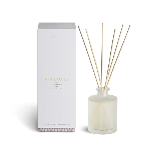 ROSEDALE 175ml Scent Diffuser - Vancouver Candles