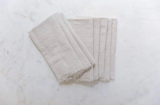 MAISON DINNER NAPKINS OATMEAL (SET OF 2)