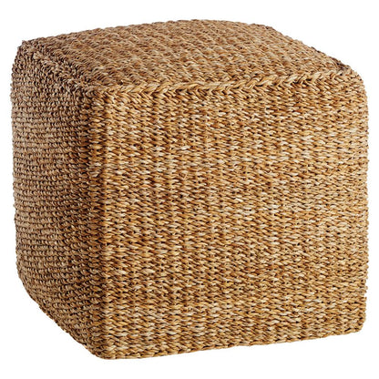 SEAGRASS SQUARE POUF